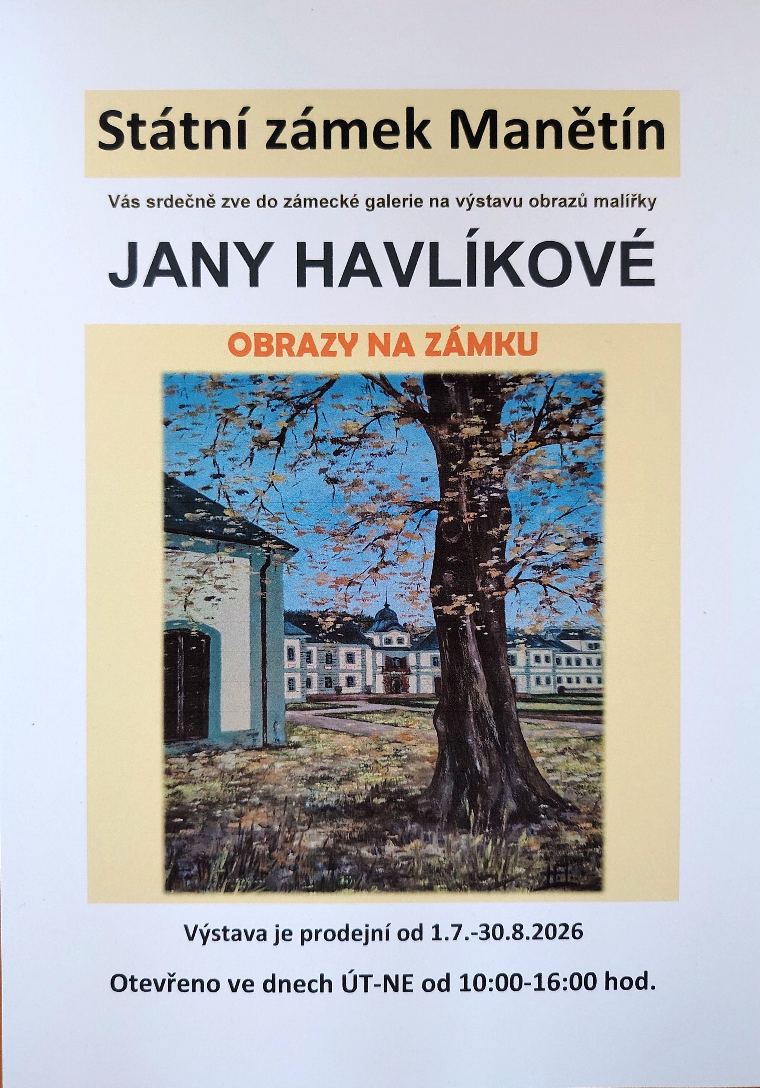 OBRAZY NA ZÁMKU