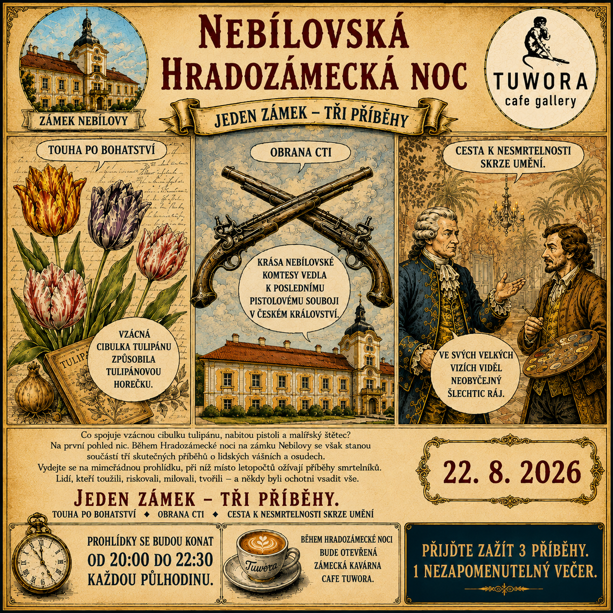Nebílovská hradozámecká noc