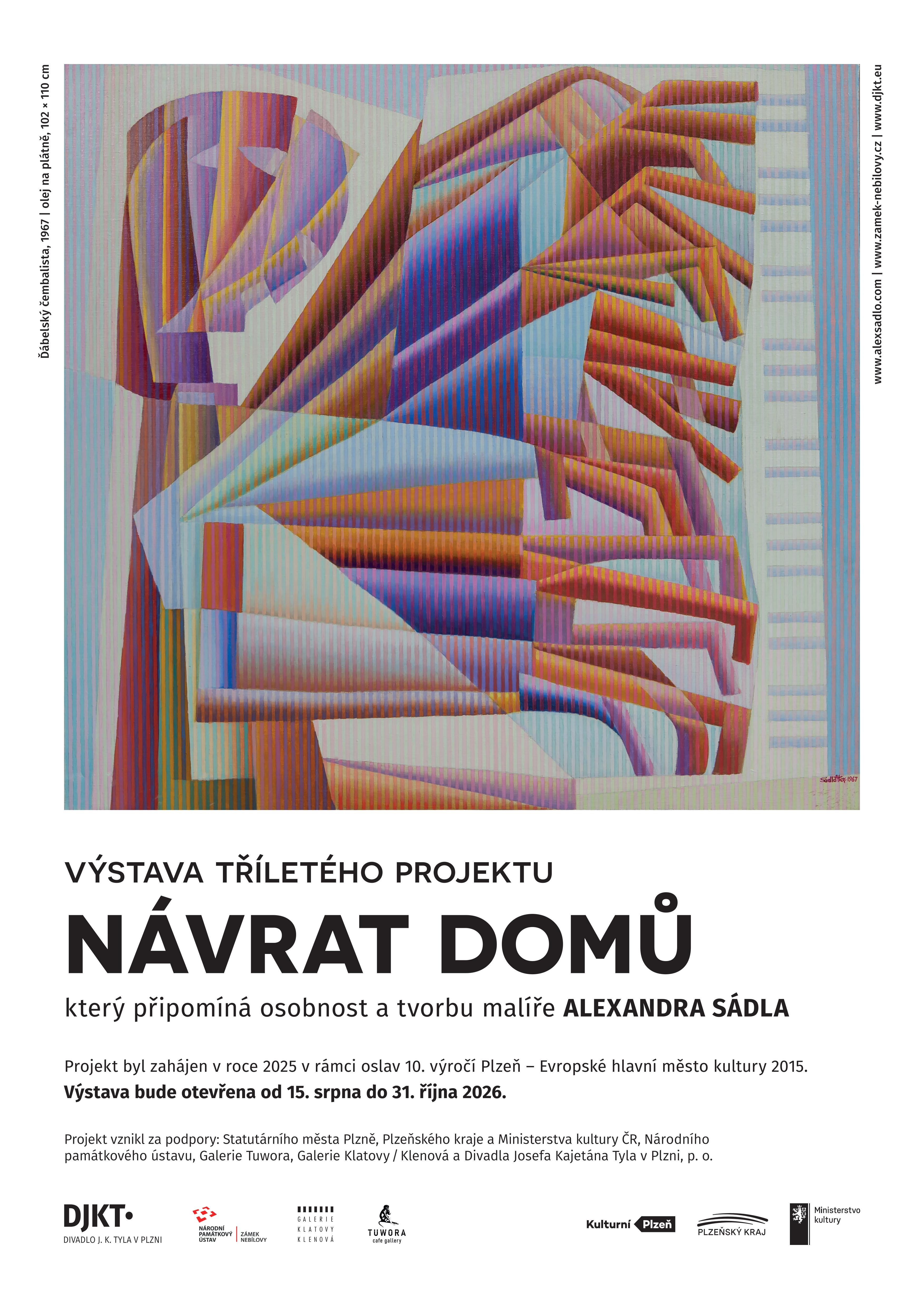 Výstava NÁVRAT DOMŮ Alexandra Sádla