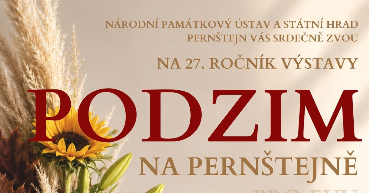 Podzim na Pernštejně