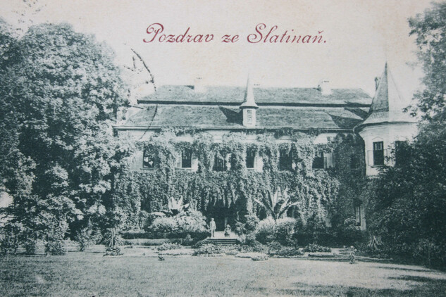 Obr. 11, Zahradní průčelí, Slatiňany 1899