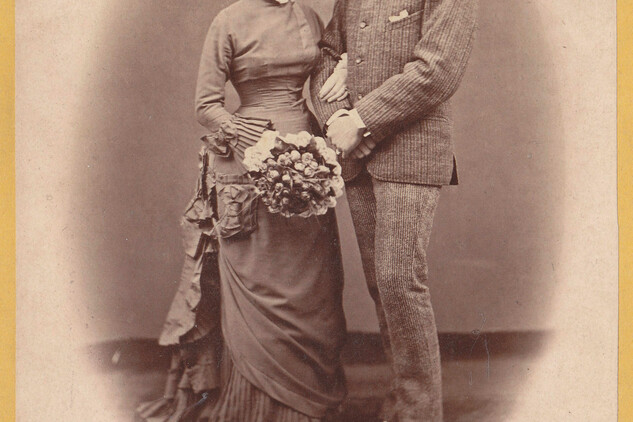 Vilemína z Auerspergu, roz. Kinská s manželem, nepodléhá Creative Commons