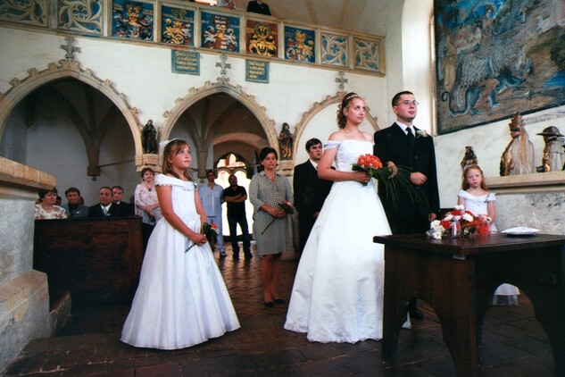 Svatby - hrad Švihov - kaple