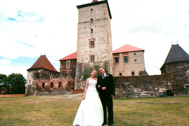 Svatby - hrad Švihov - ukázka svatby na hradě