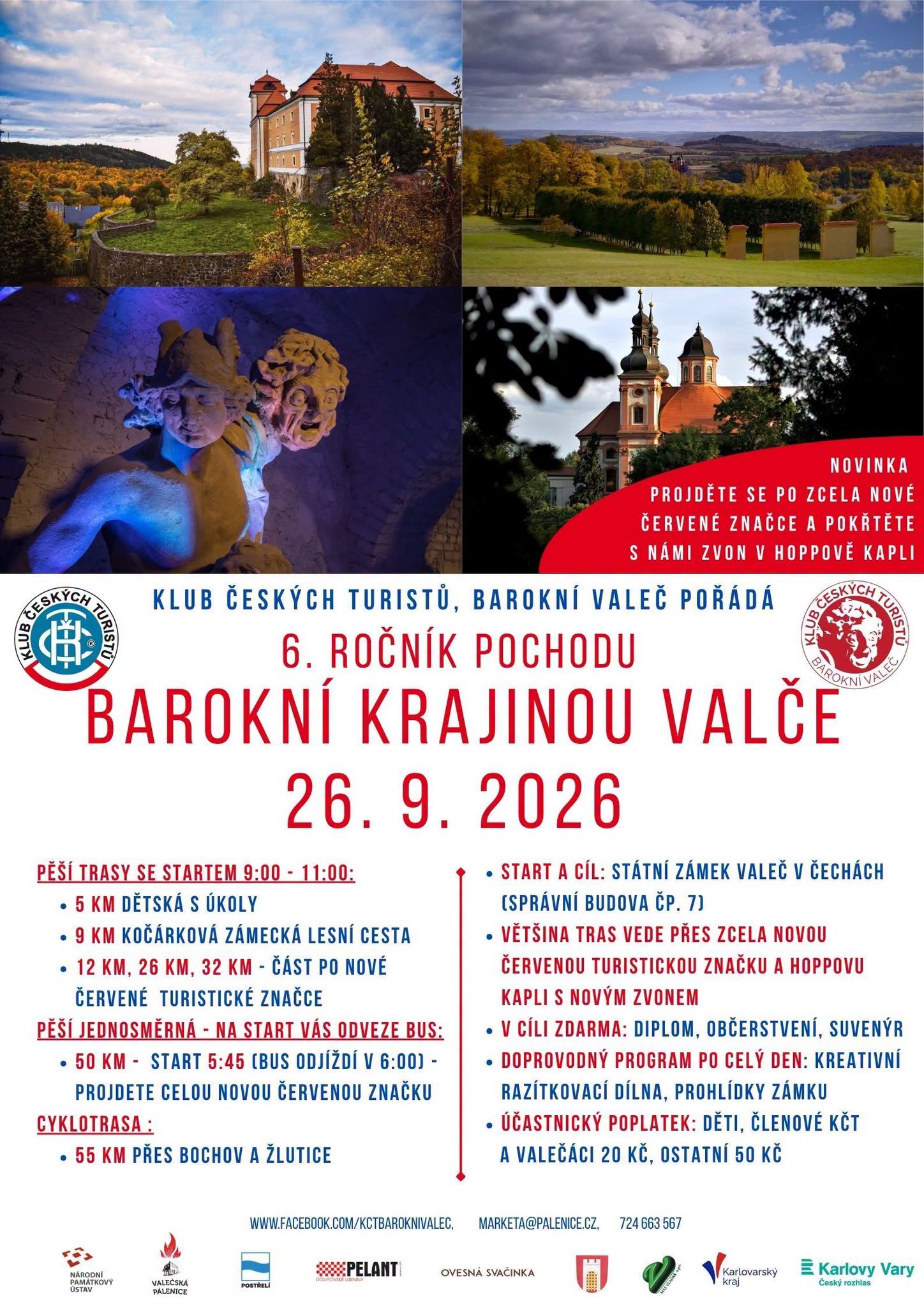 Pochod Barokní krajinou Valče, 6. ročník