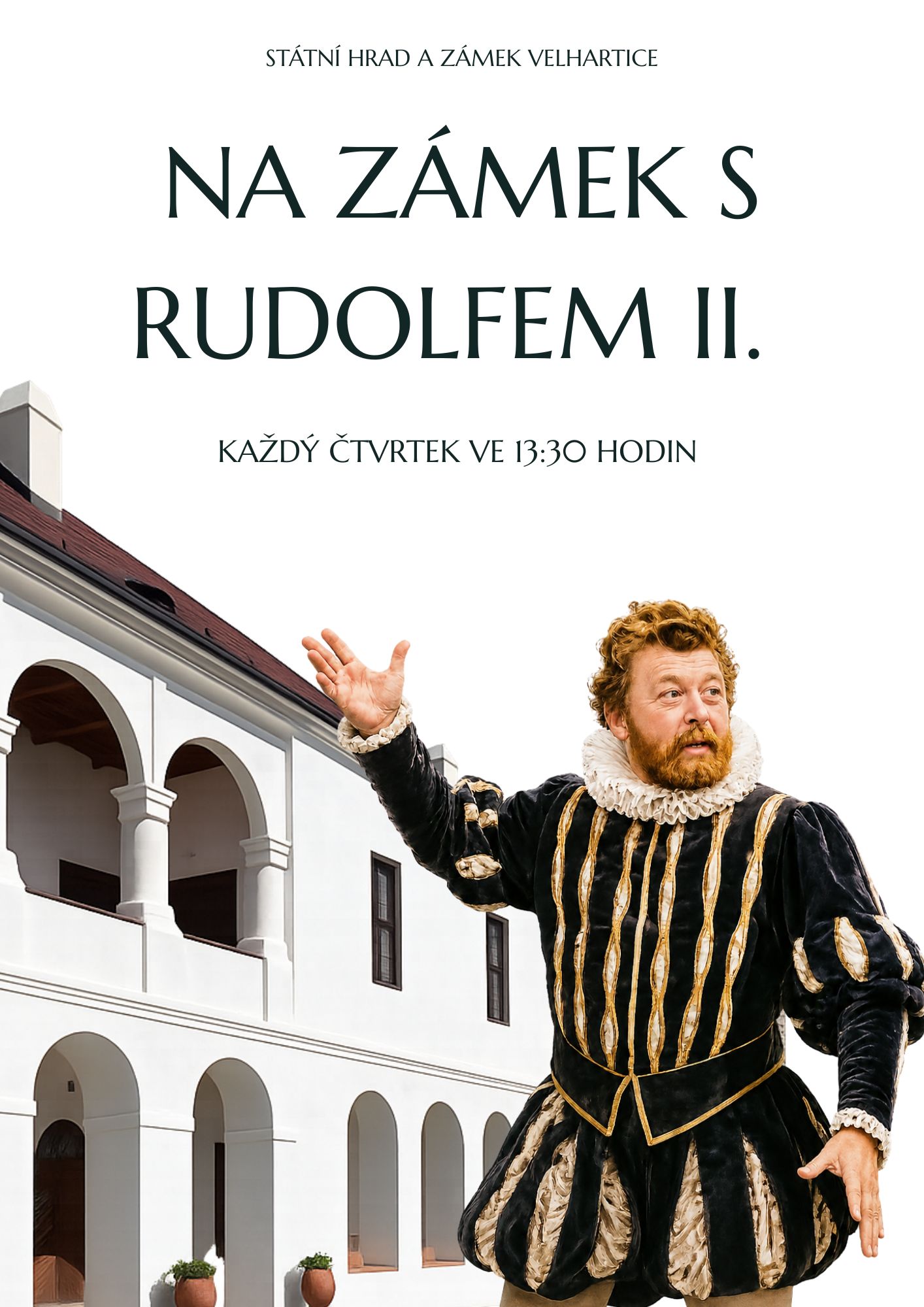 Každý čtvrtek zámek s Rudolfem II.