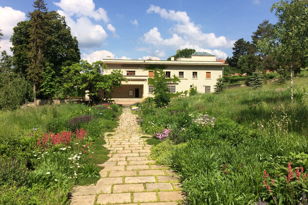 zahrada vily Stiassni v Brně