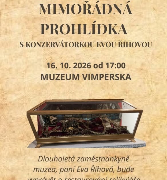 Evropské dny konzervování - restaurování 2026