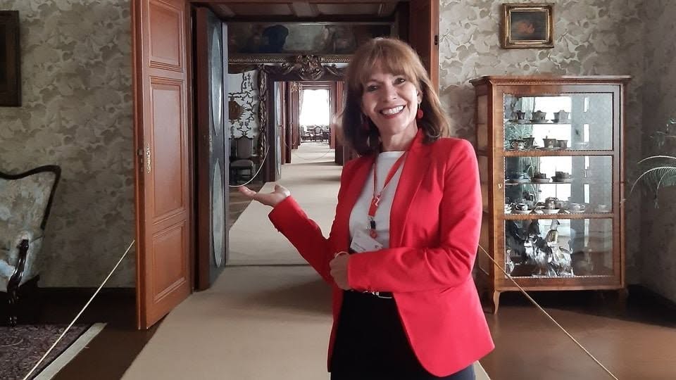 Prohlídka s Michaelou Dolinovou