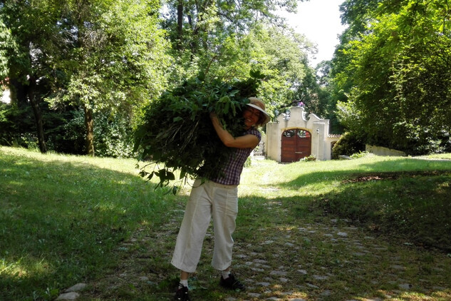 Koordinátorka šla brigádníkům samozřejmě příkladem