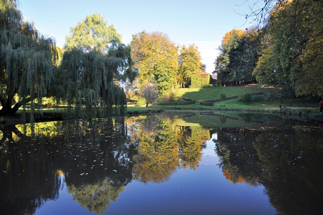 Vizovice, zámecký park