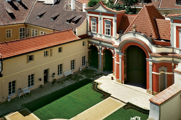 Praha, palácové zahrady
