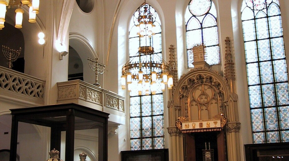 Interiér Maiselovy synagogy, 2005