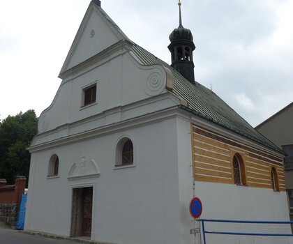 Kaple po dokončení obnovy fasády