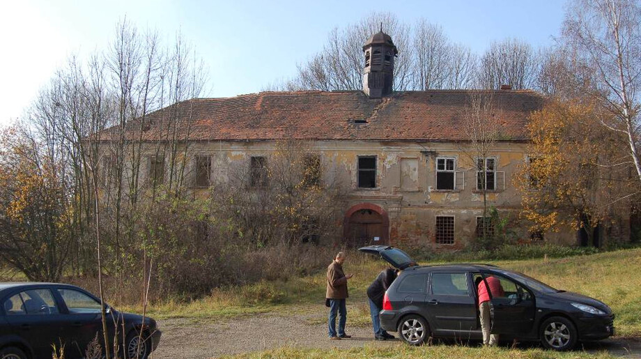 Zámek Třebešice v roce 2008