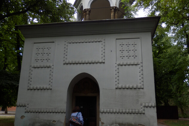 Kaple Božího hrobu na Petříně před obnovou v roce 2017