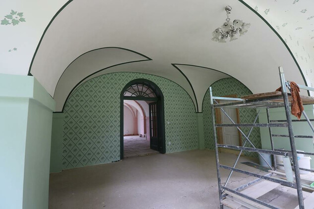 Obnova zámku ve Štědré