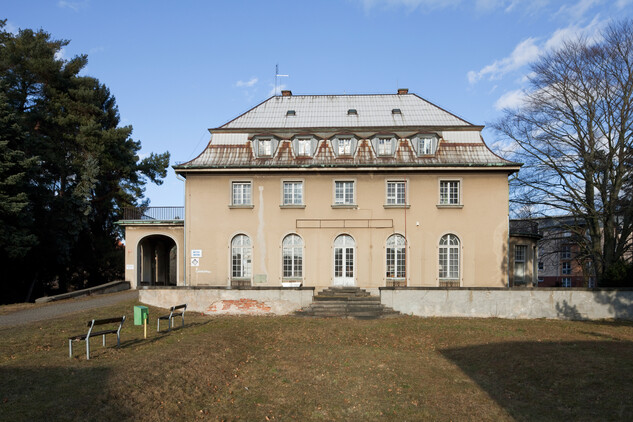 Schubertova vila před obnovou