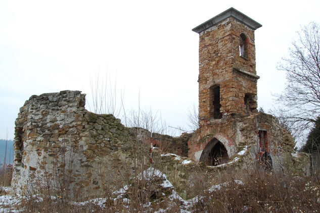 Kostel před obnovou