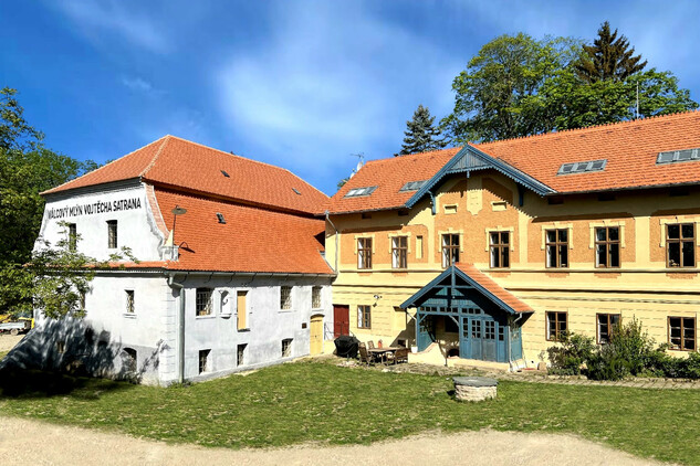 Vodní mlýn čp. 19 ve Vepřku – dům a mlýnice po obnově