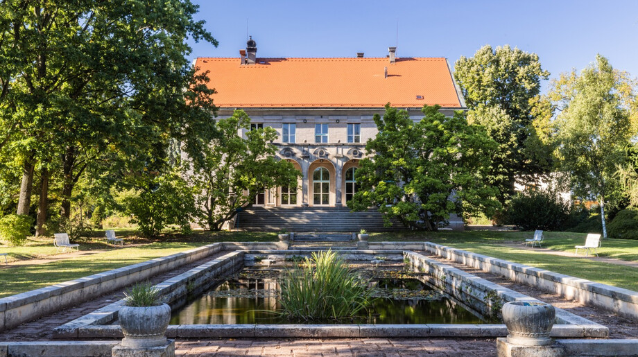 Čerychova vila, pohled ze zahrady