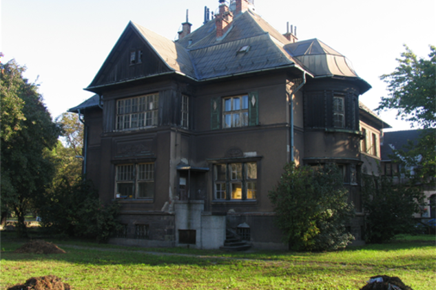 Grossmannova vila před obnovou