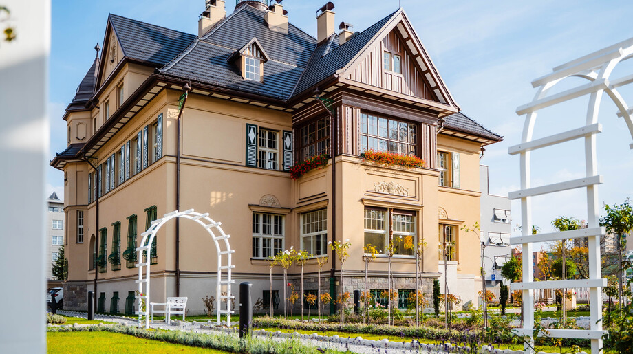 Grossmannova vila po obnově