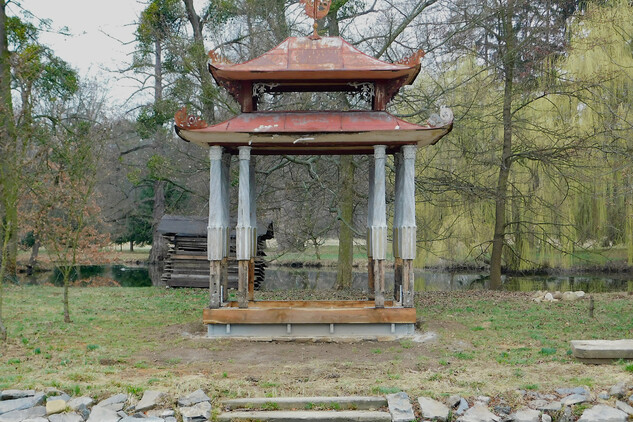 Čínský pavilon před obnovou