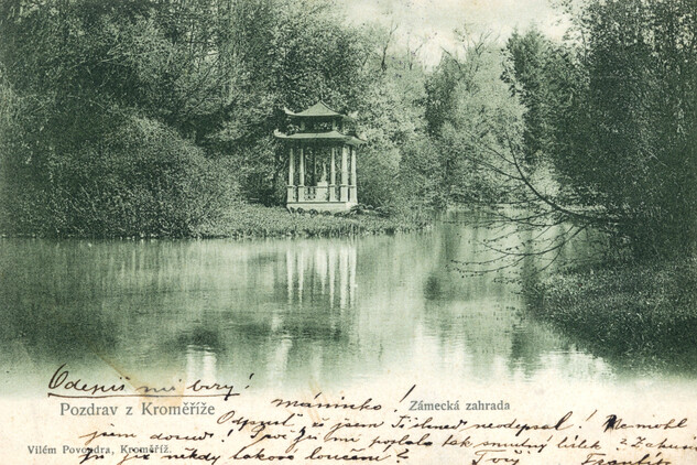 Nejstarší zachycení květinových košů, cca 1920