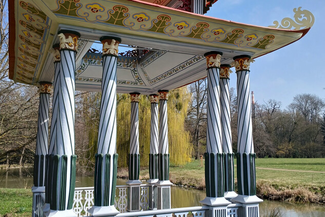 Čínský pavilon po obnově | © Arcibiskupství olomoucké