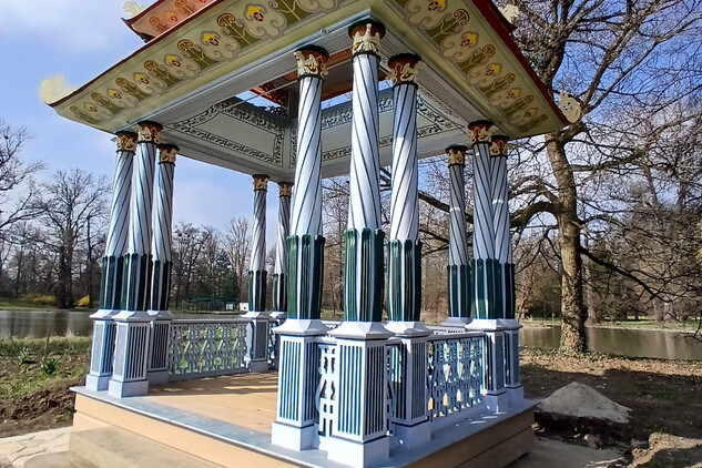 Čínský pavilon po obnově | © Arcibiskupství olomoucké