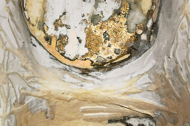Detail nalezeného zlacení