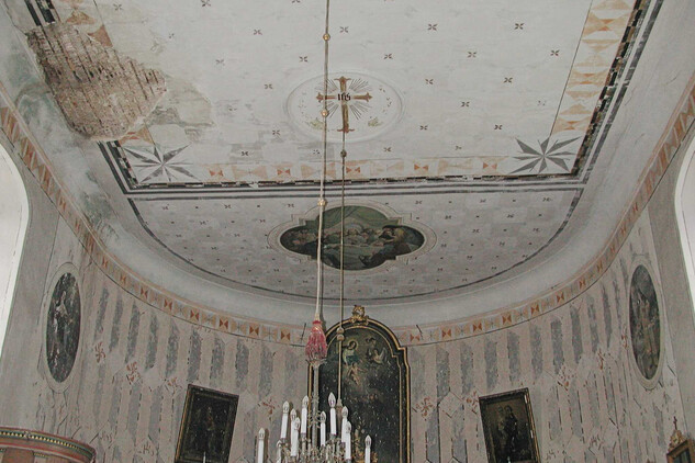 Kostel sv. Antonína Paduánského před obnovou