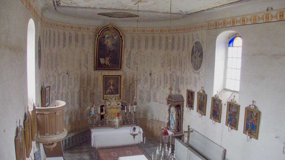Kostel sv. Antonína Paduánského před obnovou