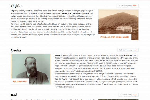 Archa Krkonoš, web