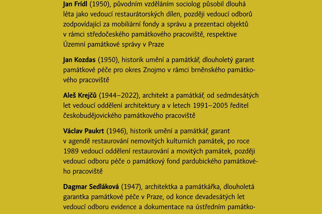 Publikace Památková péče na zapřenou