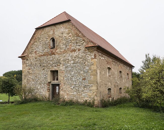 Stávající stav sýpky, 2025