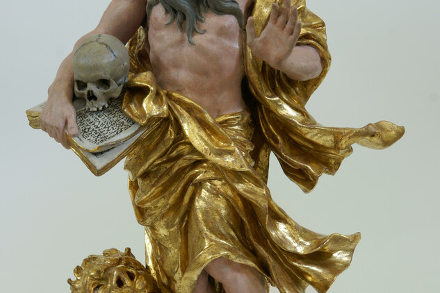 Socha sv. Jeronýma, poustevníka, se lvem | © Milan Krištof