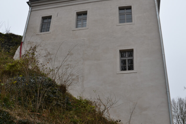 Západní průčelí severozápadního křídla, 2021