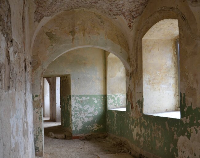 Severozápadní křídlo, chodba v přízemí, 2022