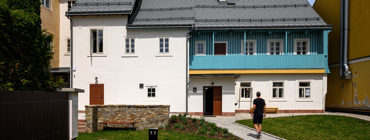 Stará radnice, dvorní část, po obnově Stará radnice, dvorní část, po obnově