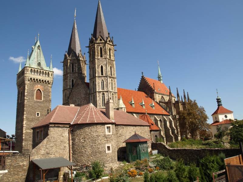 Kolín, areál kostela sv. Bartoloměje