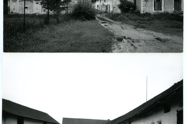 Dům v Komárově v 80. letech