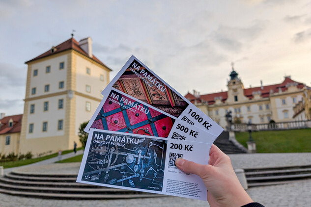 Dárkové poukazy Na památku