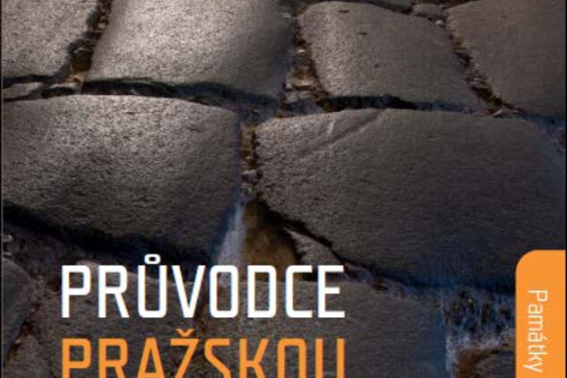 Obálka populární publikace Průvodce pražskou archeologií z roku 2017