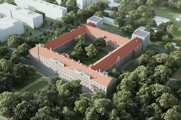 Invalidovna Praha – vizualizace