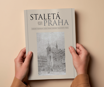 Ilustrační fotografie obálky časopisu Staletá Praha