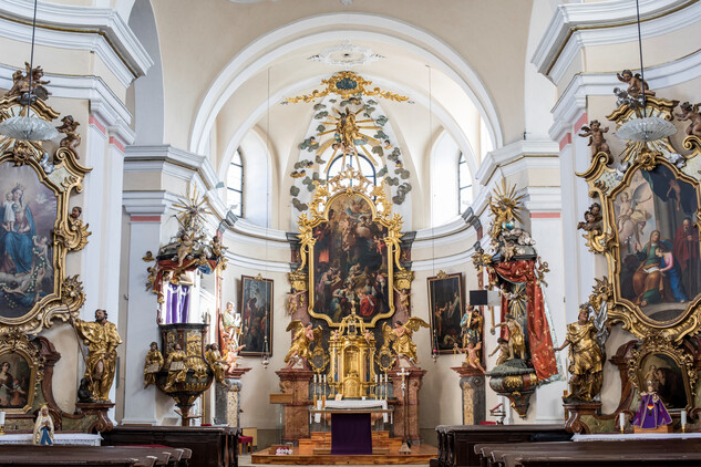 Restaurování soch svatého Petra a Pavla v Přibyslavi | © Lucie Herbricková