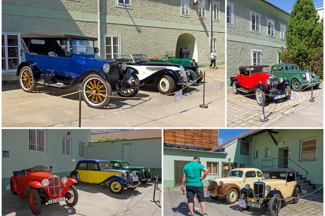 Veterány zapůjčil Veteran Car Club České Budějovice