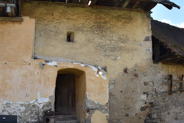 Vacovice, čp. 5, špýchar před obnovou